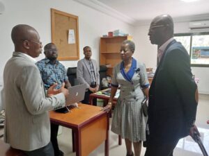 Lire la suite à propos de l’article Première séance de travail du Secrétariat Permanent avec la nouvelle Présidente du CCM CÔTE D’IVOIRE Dr Danielle ADJAFI