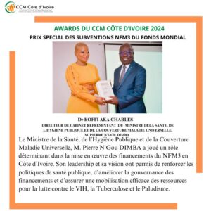 Prix spécial awards ccm côte d’ivoire 2024 m. pierre n’gou dimba