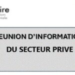 TDR REUNION D’INFORMATION DU SECTEUR PRIVE